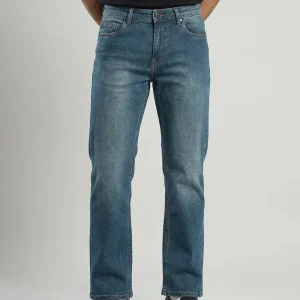 High-End Vintage Wash Jeans – Regular Fit
